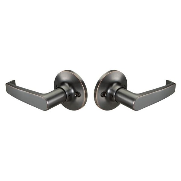 Yale Half Dummy Lock with Edisto Lever Oil Rubbed Bronze Finish EDD10BPR - main